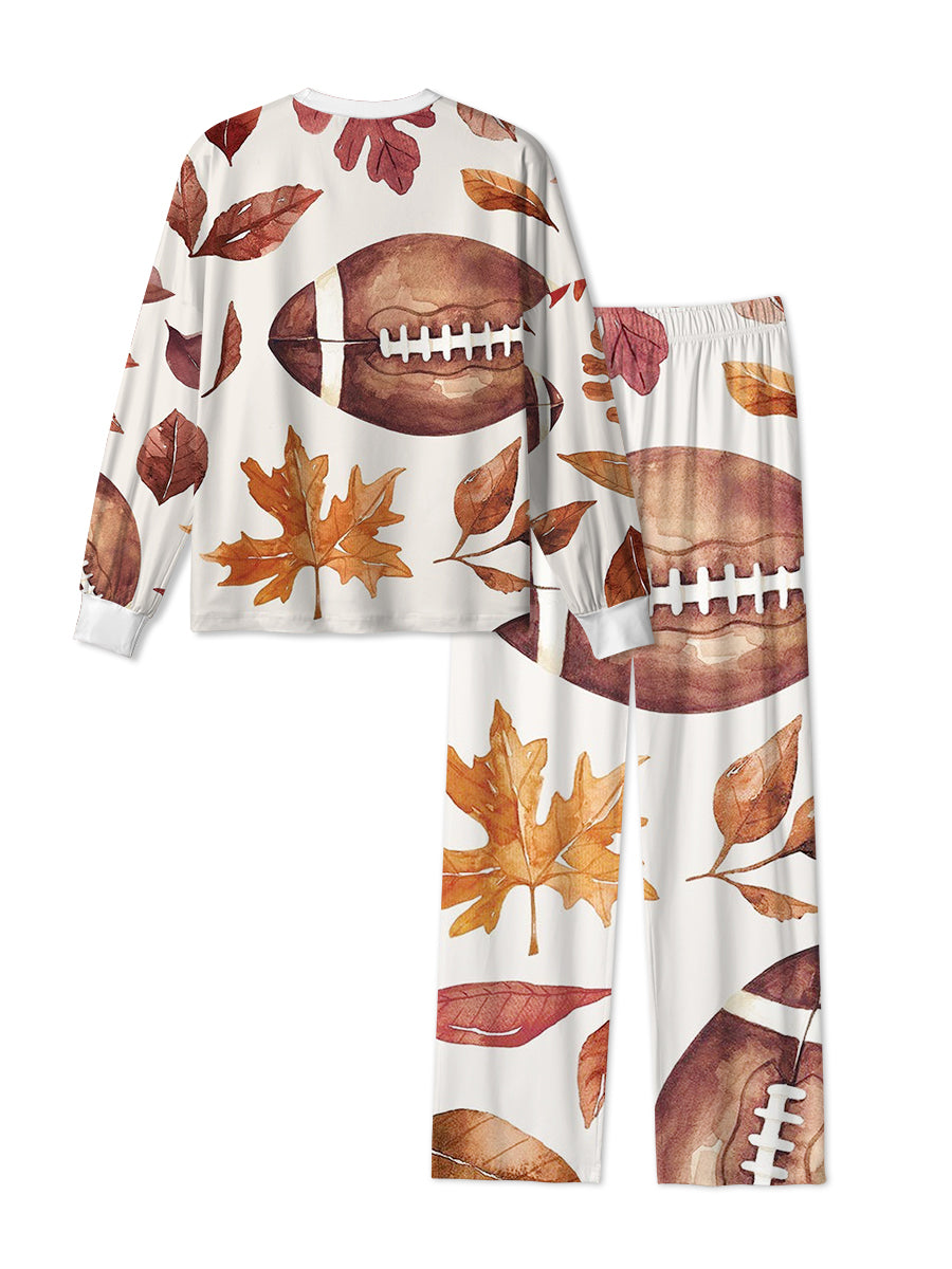 Vintage Fall Football Pajamas