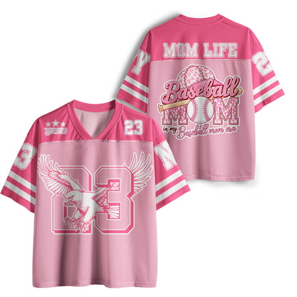 Vintage Baseball Mom Mesh Jersey