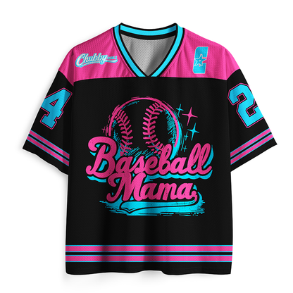 Vintage Baseball Mama Mesh Jersey
