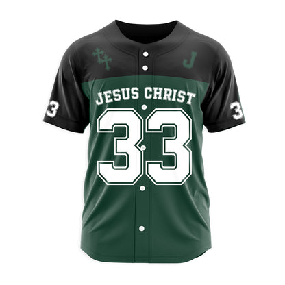 Jesus Christ Christian Baseball Jersey