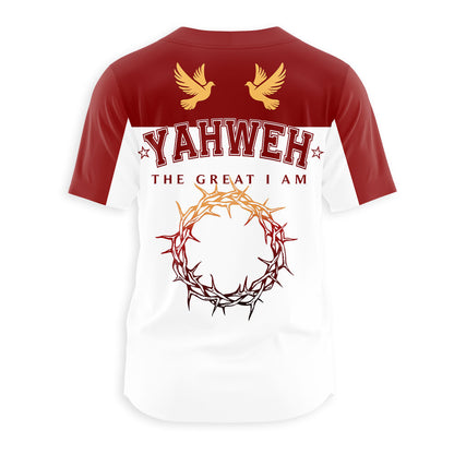 YAHWEH The Great I Am Christian Baseball Jersey