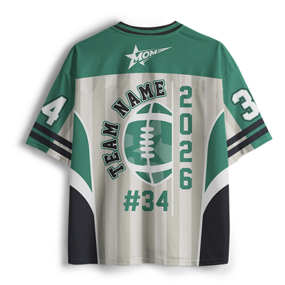 Vintage Football Mom Mesh Jersey