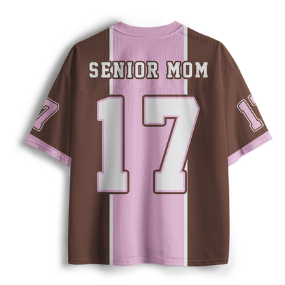 Vintage Senior Football Mom Mesh Jersey